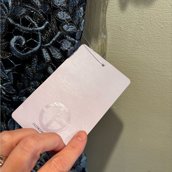 JS Collections Maxi Dress party cocktail elegant lace sheer mother of the bride - Picture 15 of 16